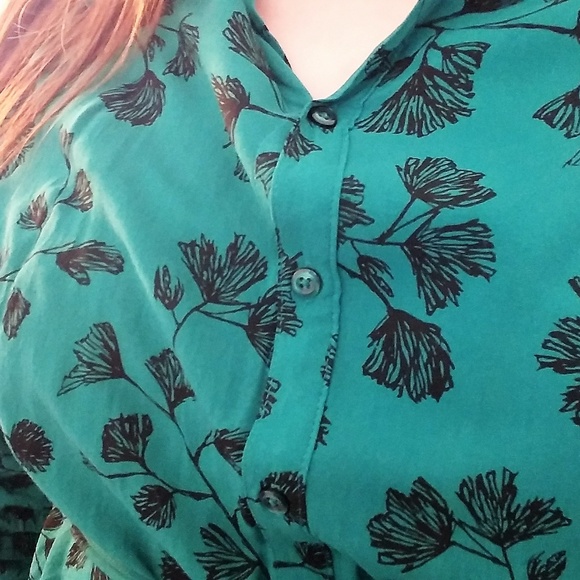 Floral Shirt Dress - Picture 3 of 6